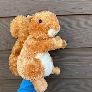 Aurora World Squirrel Hand Puppet Stuffed Animal Educational Play Plush realisti